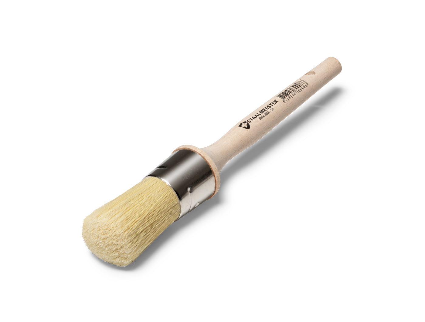 Staalmeester® Classic Natural Bristle Series - Round
