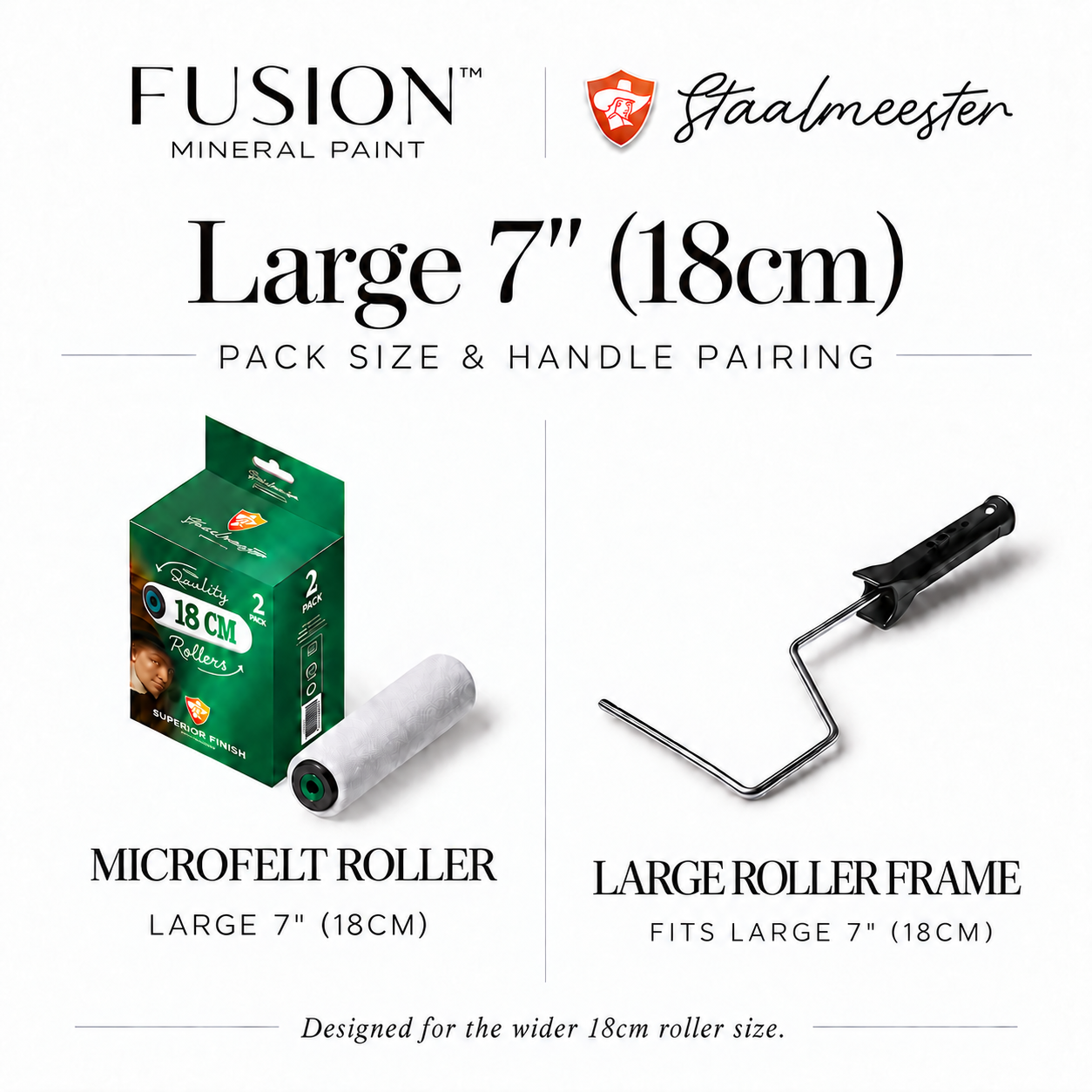 Staalmeester® Roller Handle