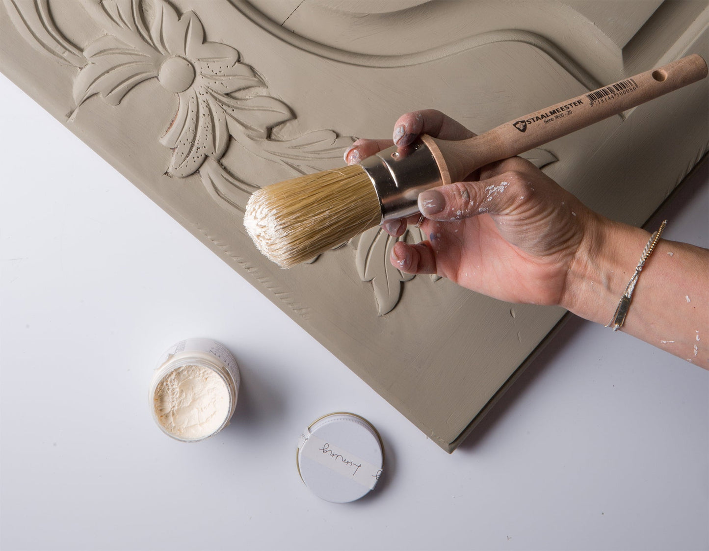 Staalmeester® Classic Natural Bristle Series - Round