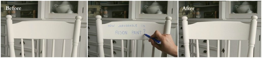 How scrubbable is Fusion™ Mineral Paint? 5