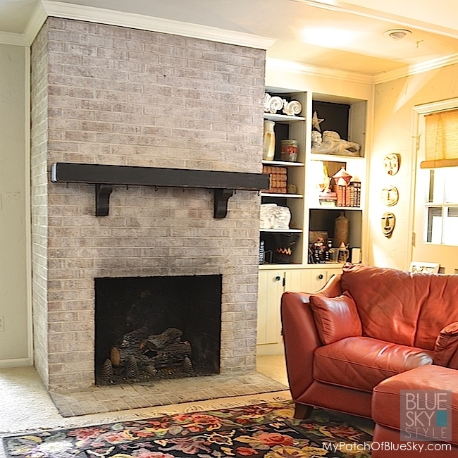 How To Paint A Brick Fireplace Fusion Mineral Paint