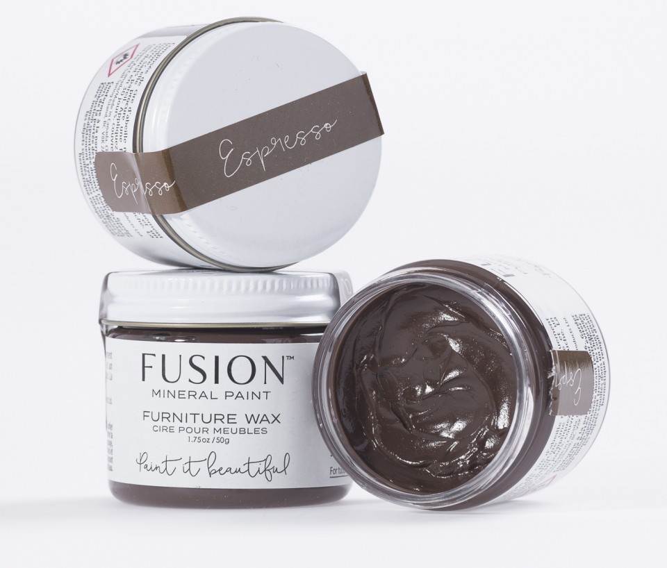 Espresso Furniture Wax Fusion Mineral Paint