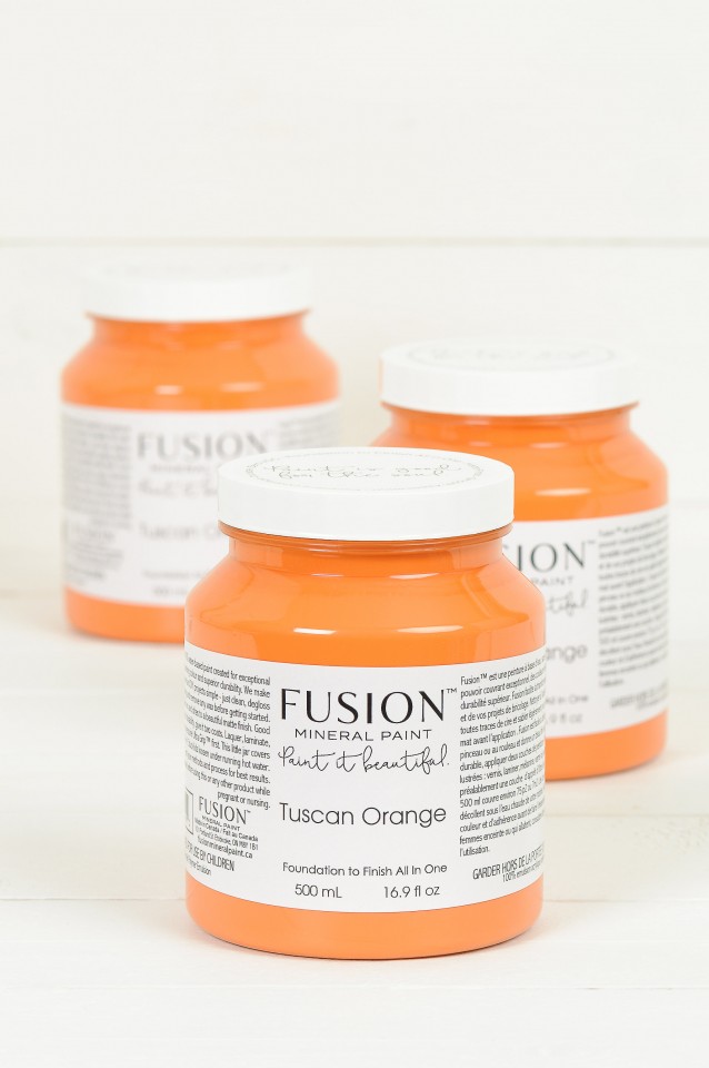  Bring a little bit of Italy into your home with Fusion's Tuscan Orange. fusionmineralpaint.com