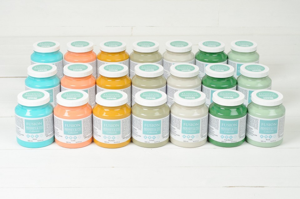 A fusion rainbow! Colour your space and "Paint it Beautiful" today! fusionmineralpaint.com