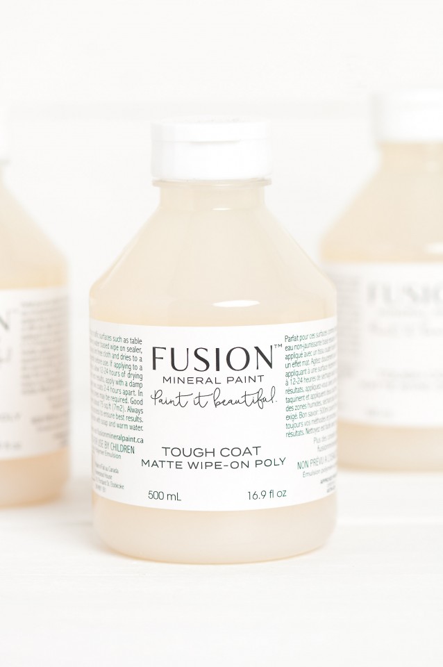 Tough Coat By Fusion Mineral Paint is Super Tough and Non-Yellowing. | fusionmineralpaint.com