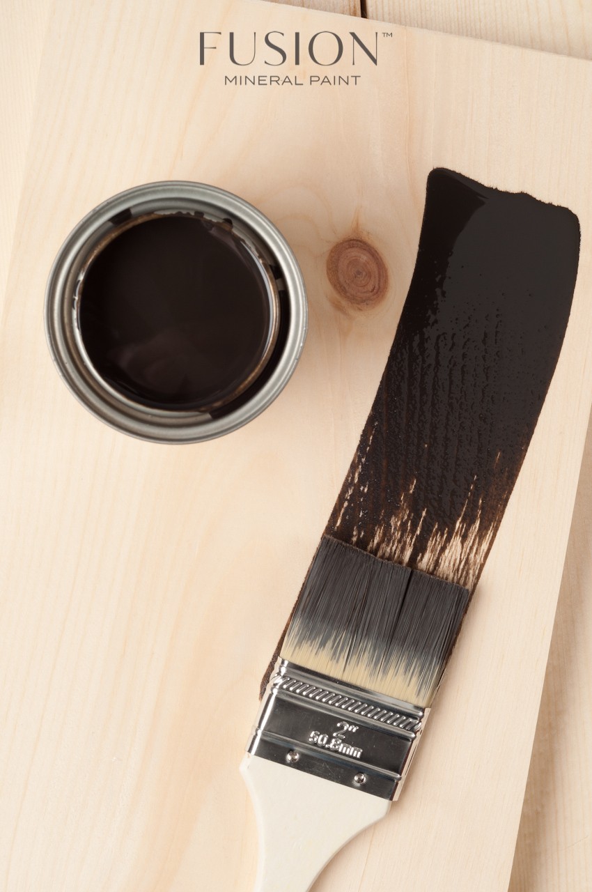 Cappucino Color Stain & Finishing Oil All in One Top Coat by Fusion Mineral Paint is Eco Friendly with beautiful coverage that is exceptionally durable. 6 Colors to choose from that are eco friendly and easy to use!