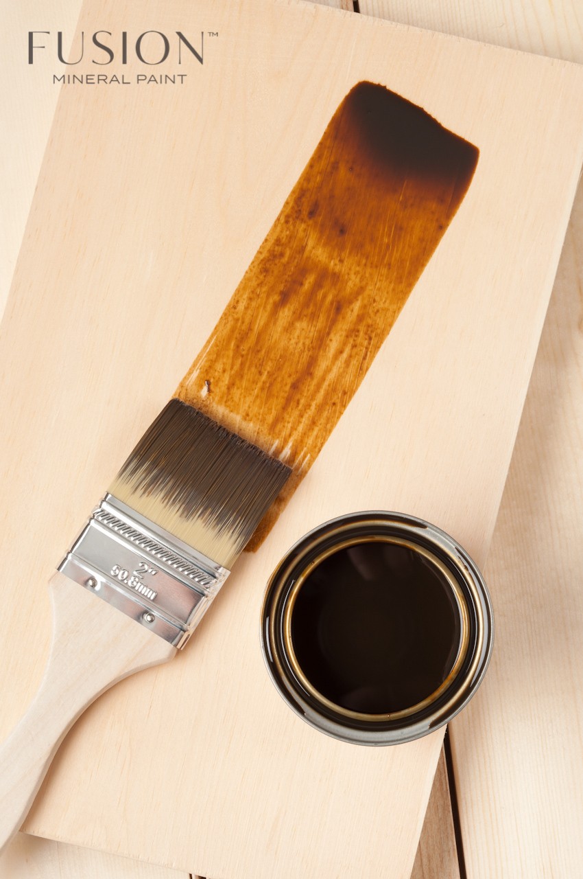 Golden Pine Color Stain & Finishing Oil All in One Top Coat by Fusion Mineral Paint is Eco Friendly with beautiful coverage that is exceptionally durable. 6 Colors to choose from that are eco friendly and easy to use!