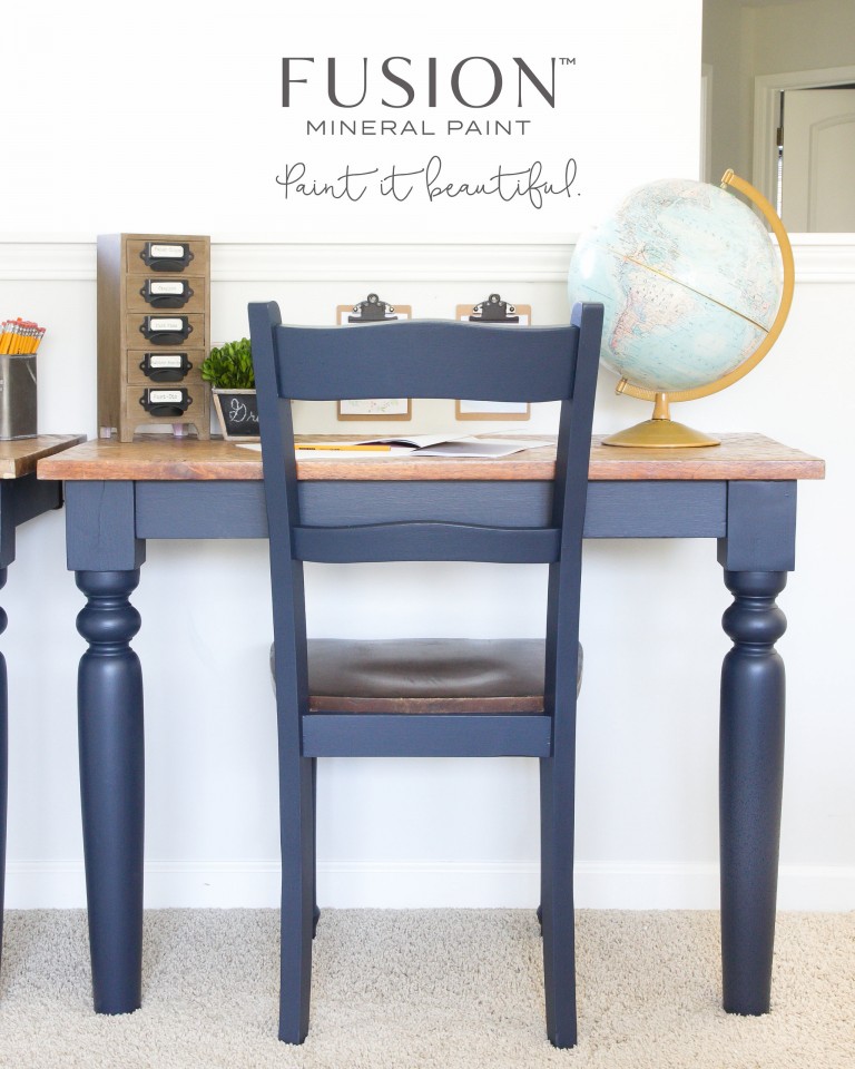 It's TRUE! Blue is the new Black. Our Midnight Blue is hot on trend. fusionmineralpaint.com