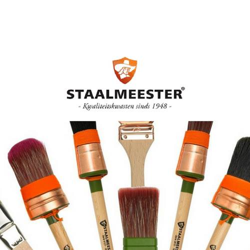 Selection of Staalmeester Brushes. | fusionmineralpaint.com