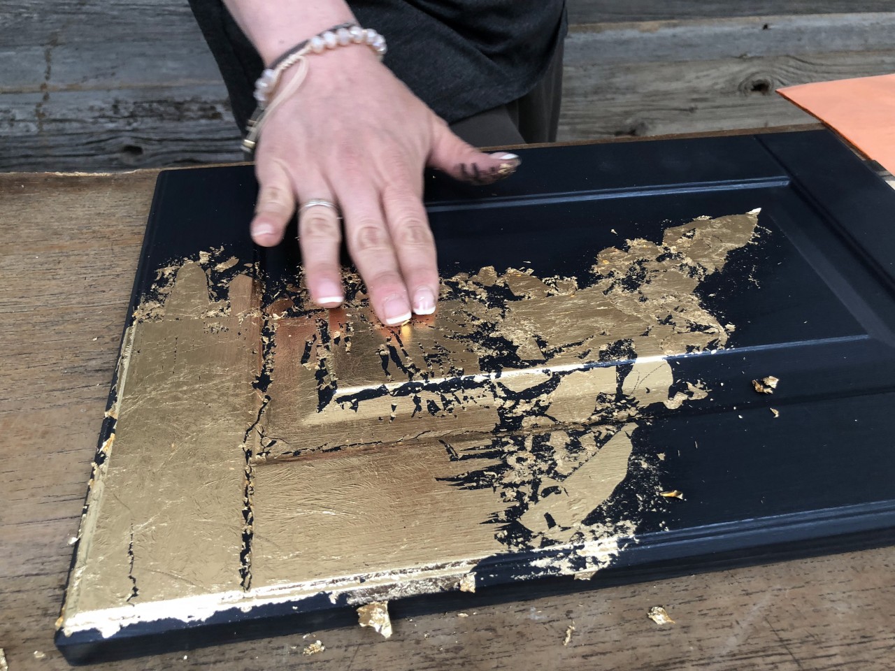 How To Apply Gold Leaf To Furniture Fusion™ Mineral Paint