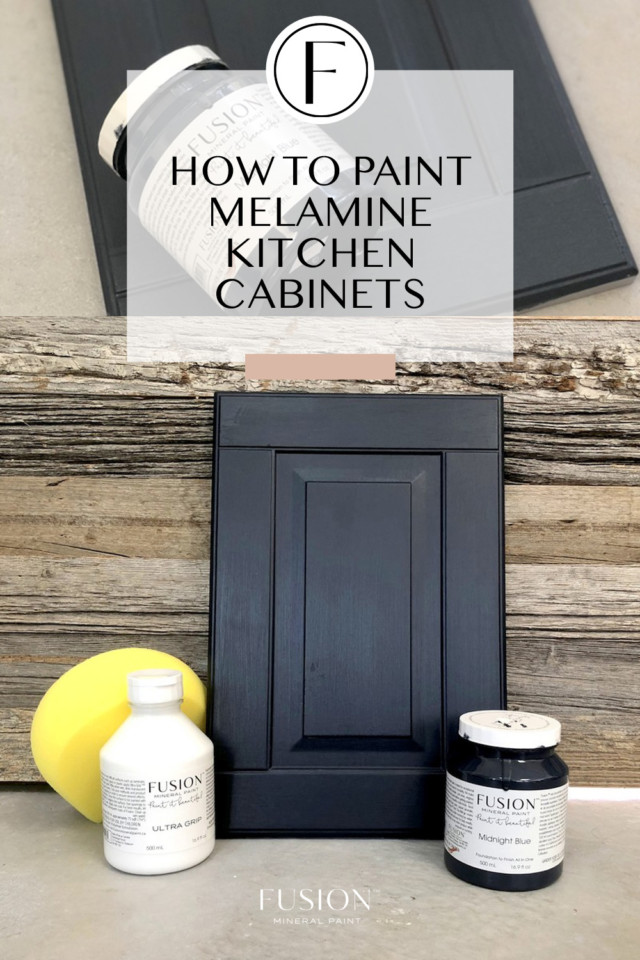 How To Paint Melamine Kitchen Cabinets Fusion Mineral Paint