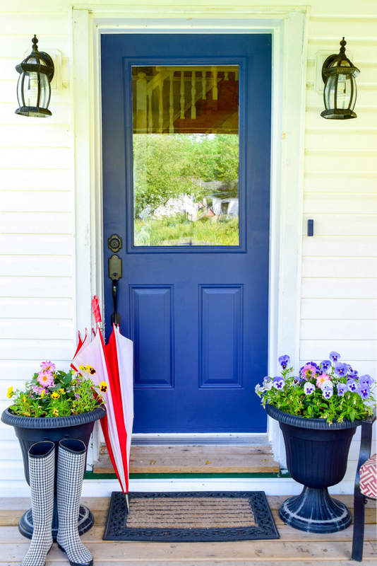 The Blue Door Painting