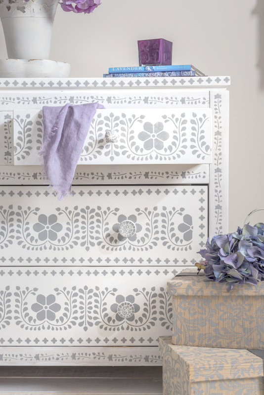 Diy Faux Bone Inlay Dresser Fusion Mineral Paint