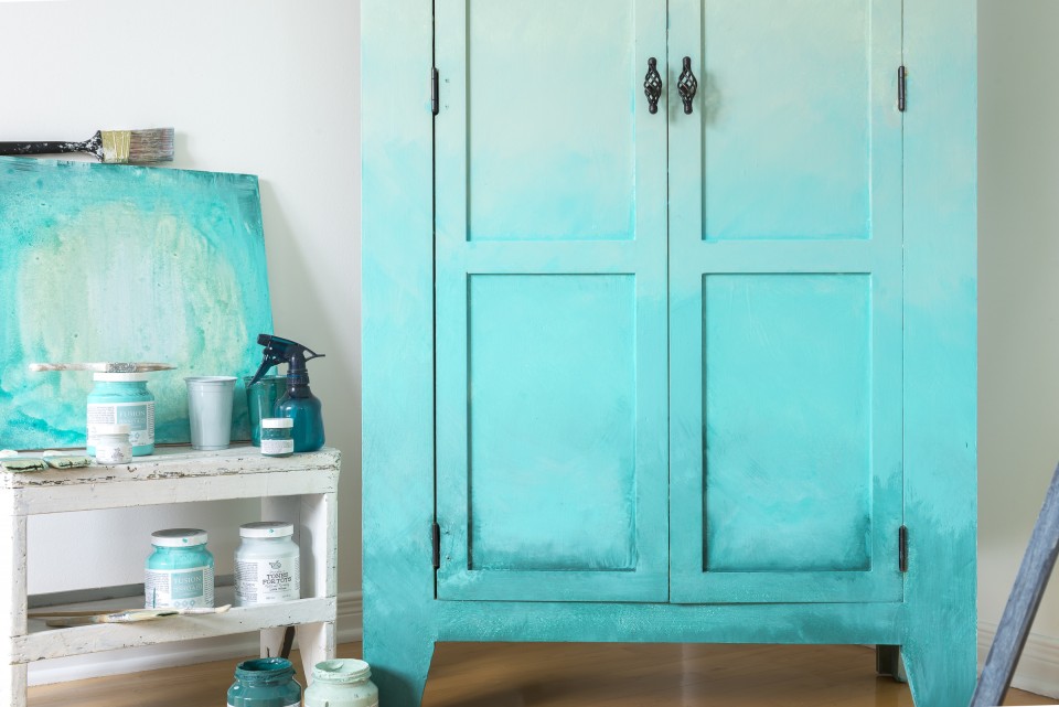 How To Blend Paint To Create An Ombre Effect Fusion Mineral Paint