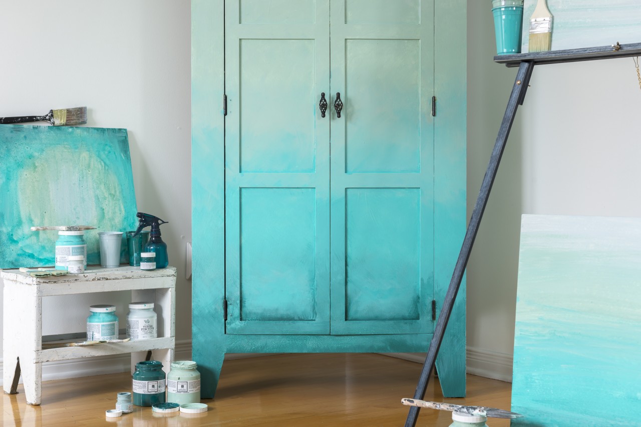 How To Blend Paint To Create An Ombré Effect Fusion™ Mineral Paint