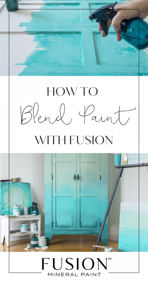 How To Blend Paint To Create An Ombré Effect