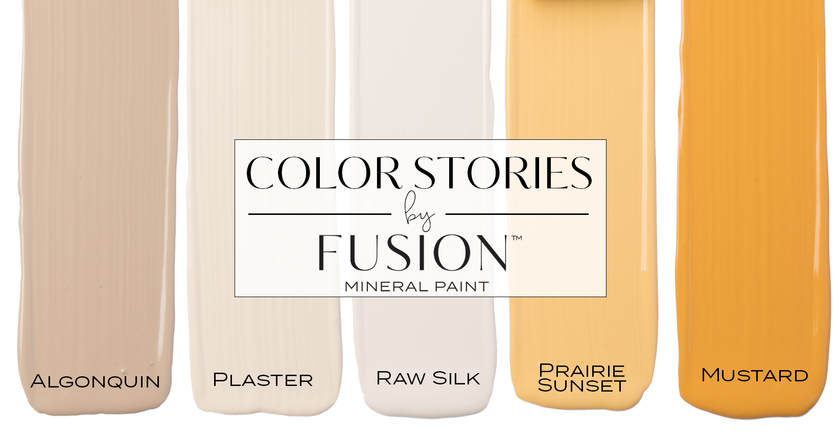 Fusion Mineral Paint March Color Story