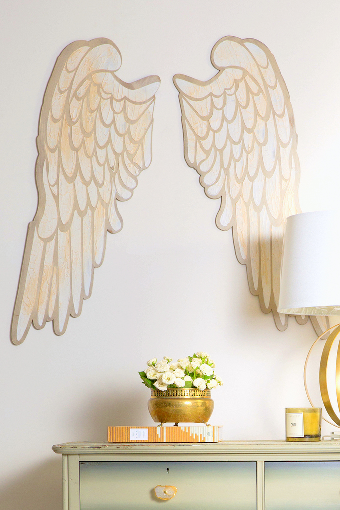 How to make angel wing art with Fusion Mineral Paint