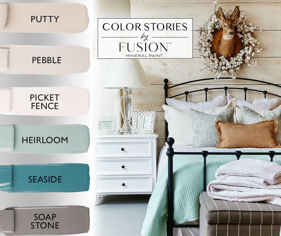 Download April's Color Story from Fusion Mineral Paint