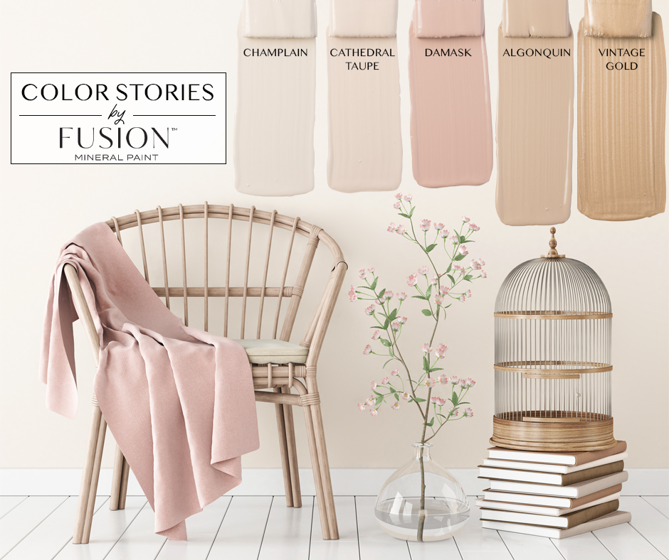 Introducing Fusion Mineral Paint's April's Color Story – The Painted  Heirloom