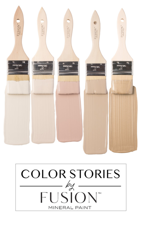 Millennial Pink Milk Paint by Fusion @ The Painted Heirloom