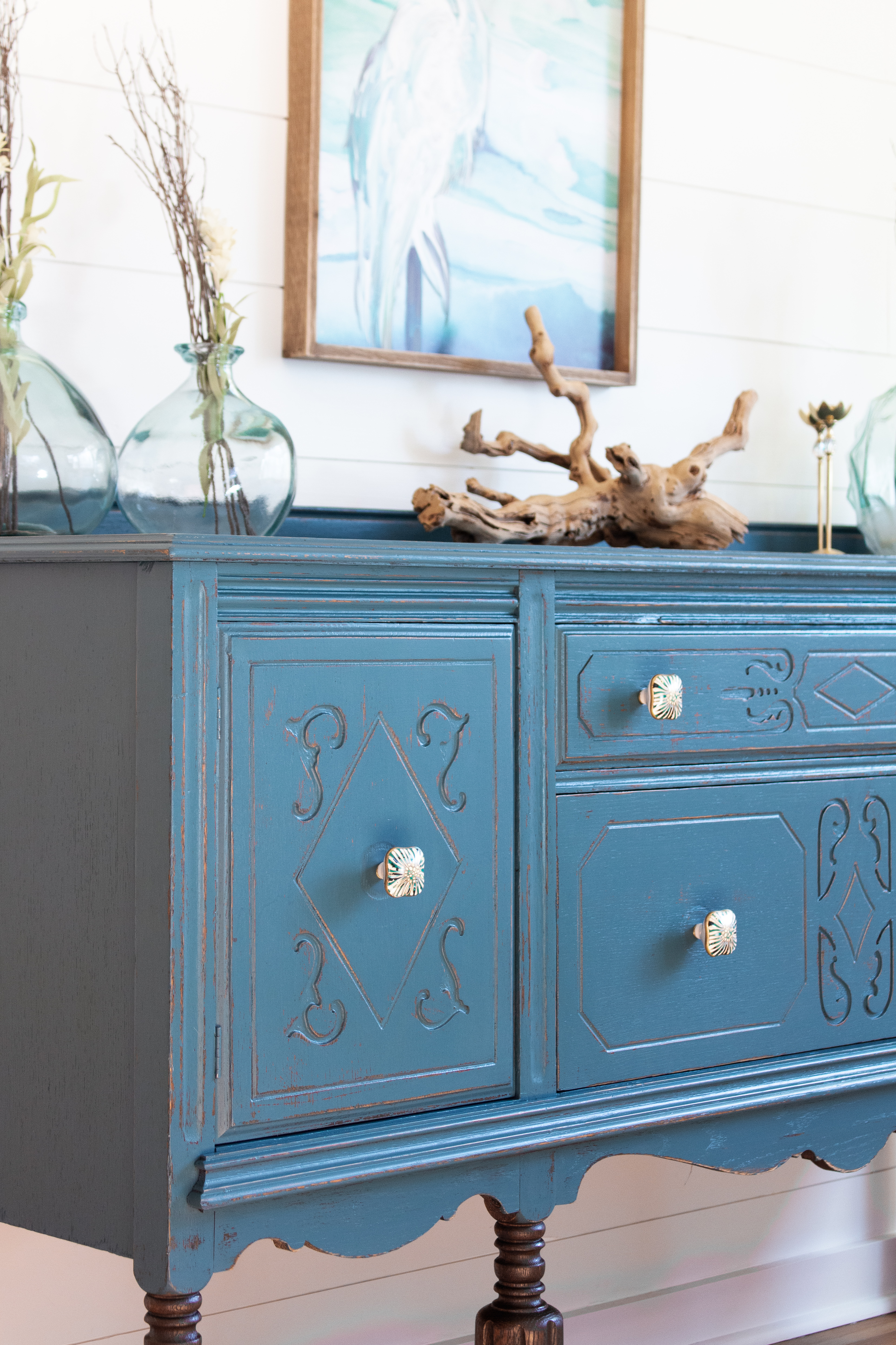 DIY painted sideboard with Fusion Mineral Paint