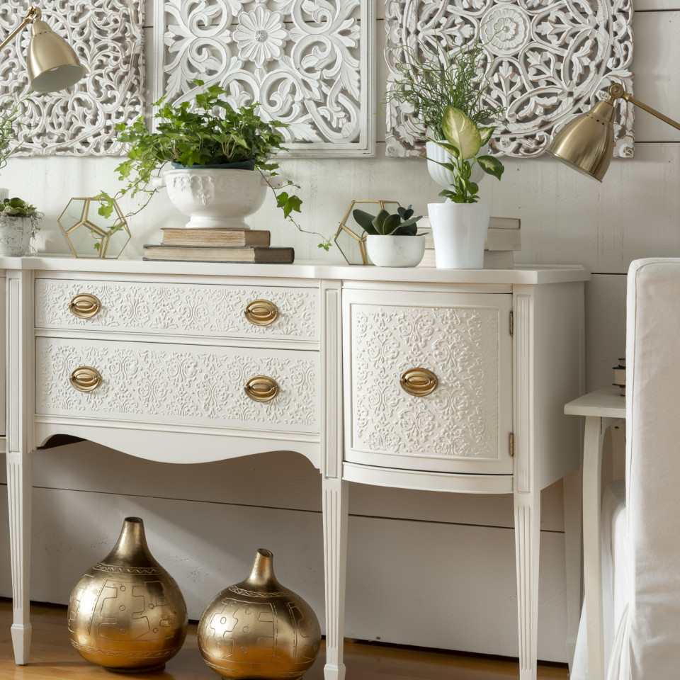 How To Stencil Furniture With Fresco And Fusion Mineral Paint