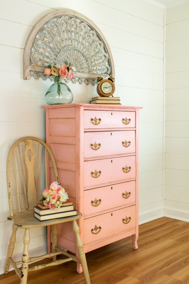 How To Paint An Antique Inspired Dresser Featuring English Rose