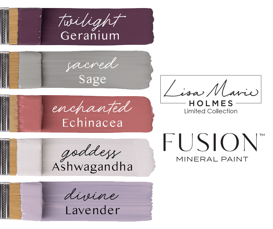 Now available, the Lisa Marie Holmes Collection with Fusion Mineral Pa ...