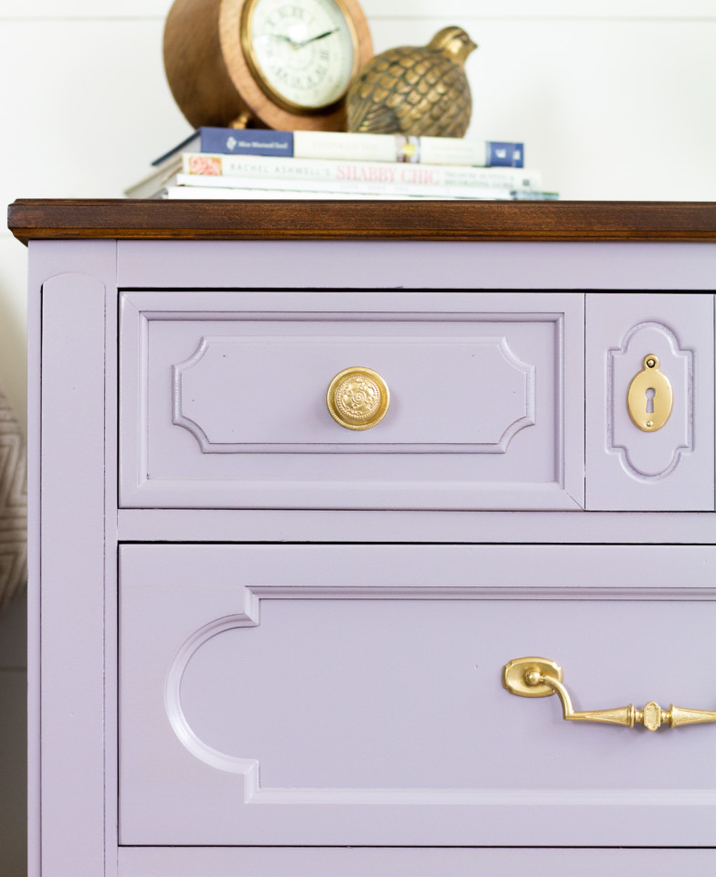 Diy Purple Dresser Makeover With Divine Lavender Fusion Mineral