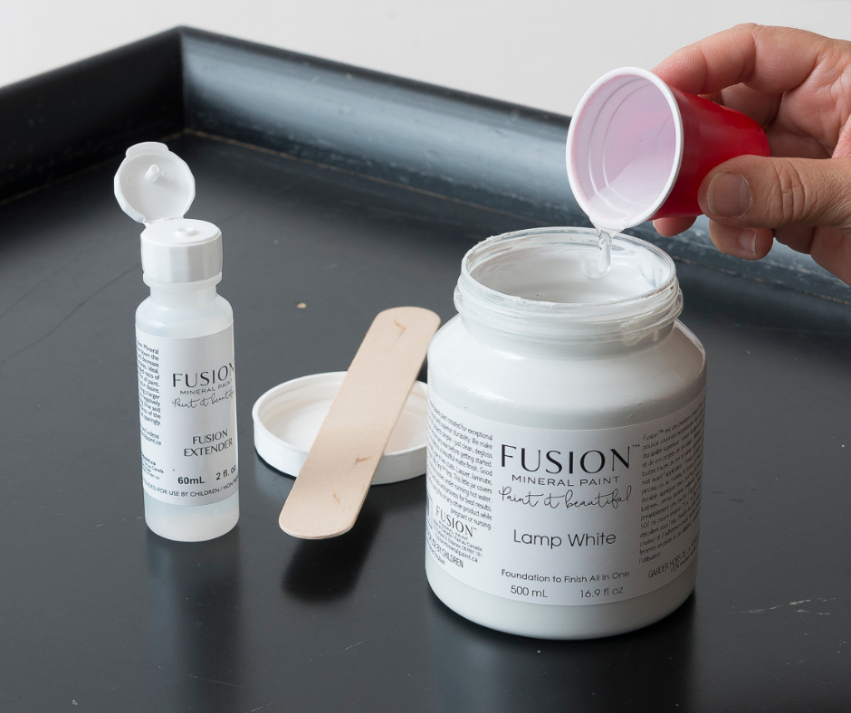 Extender to eliminate brushstokes - Fusion Mineral Paint 