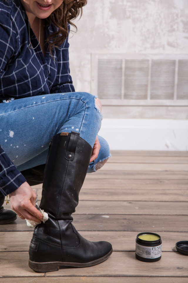 How to Refresh Your Leather Boots With Beeswax • Fusion™ Mineral Paint