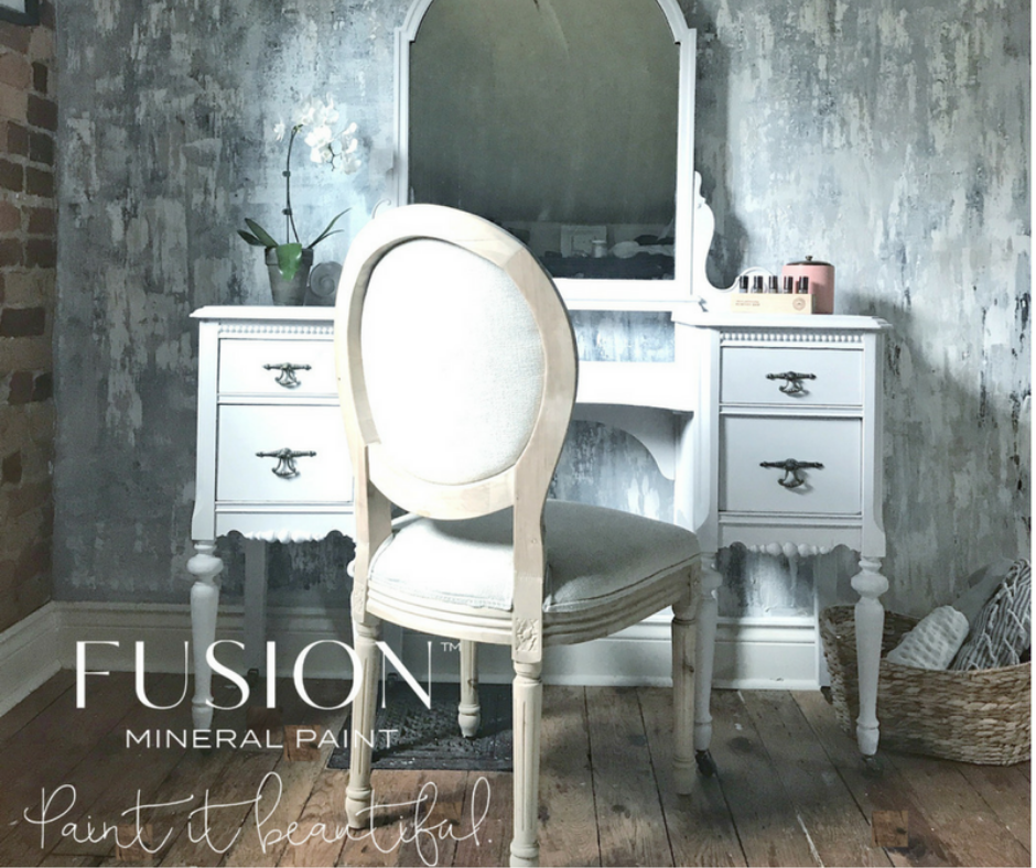 dressingtable fresco wall - Fusion Mineral Paint 