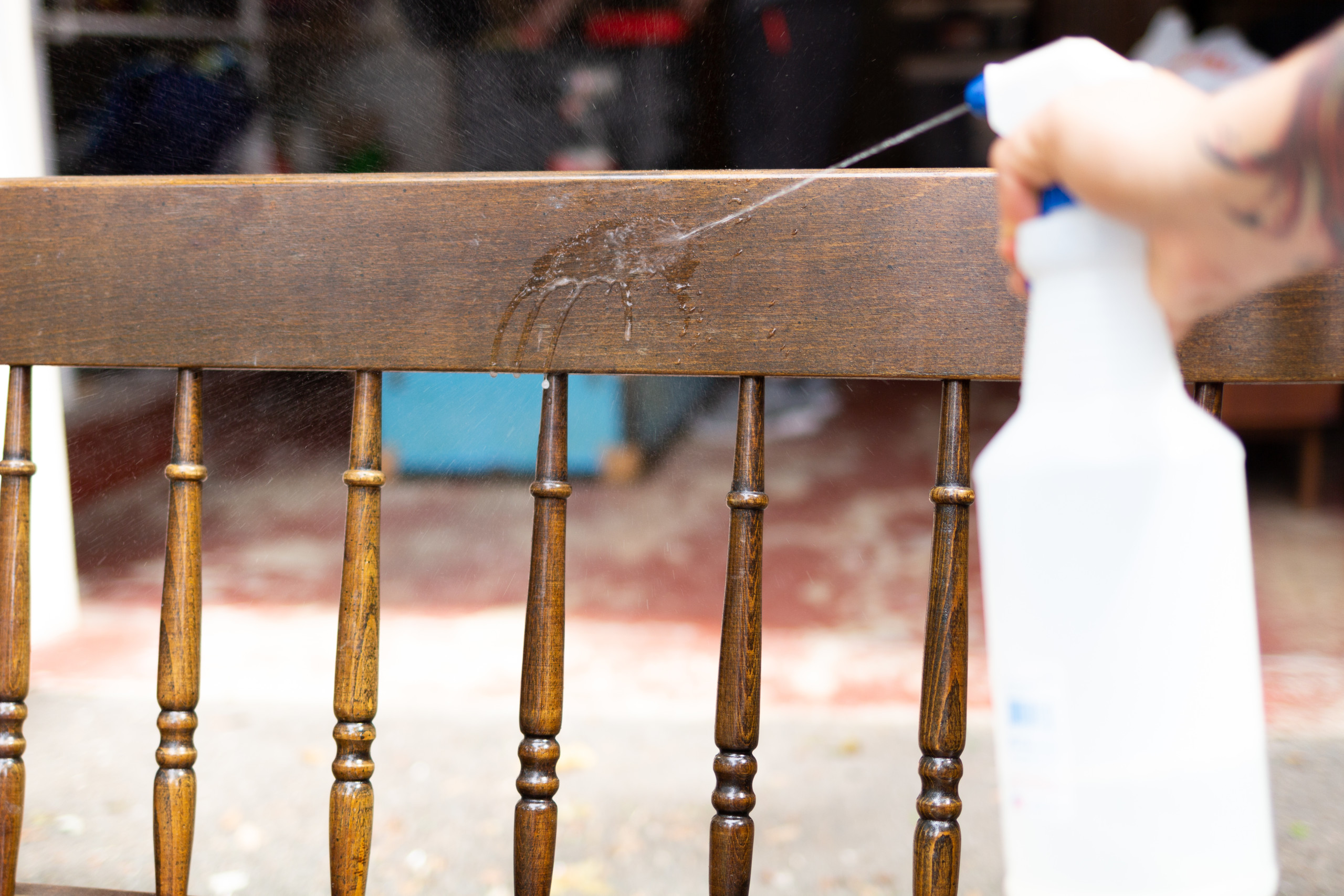 Painting spindles is the thorn in the side of anyone tackling a good project. No more though! Figuring out how to paint chair spindles doesn't have to be complicated. This tutorial makes it easy with the right tools.