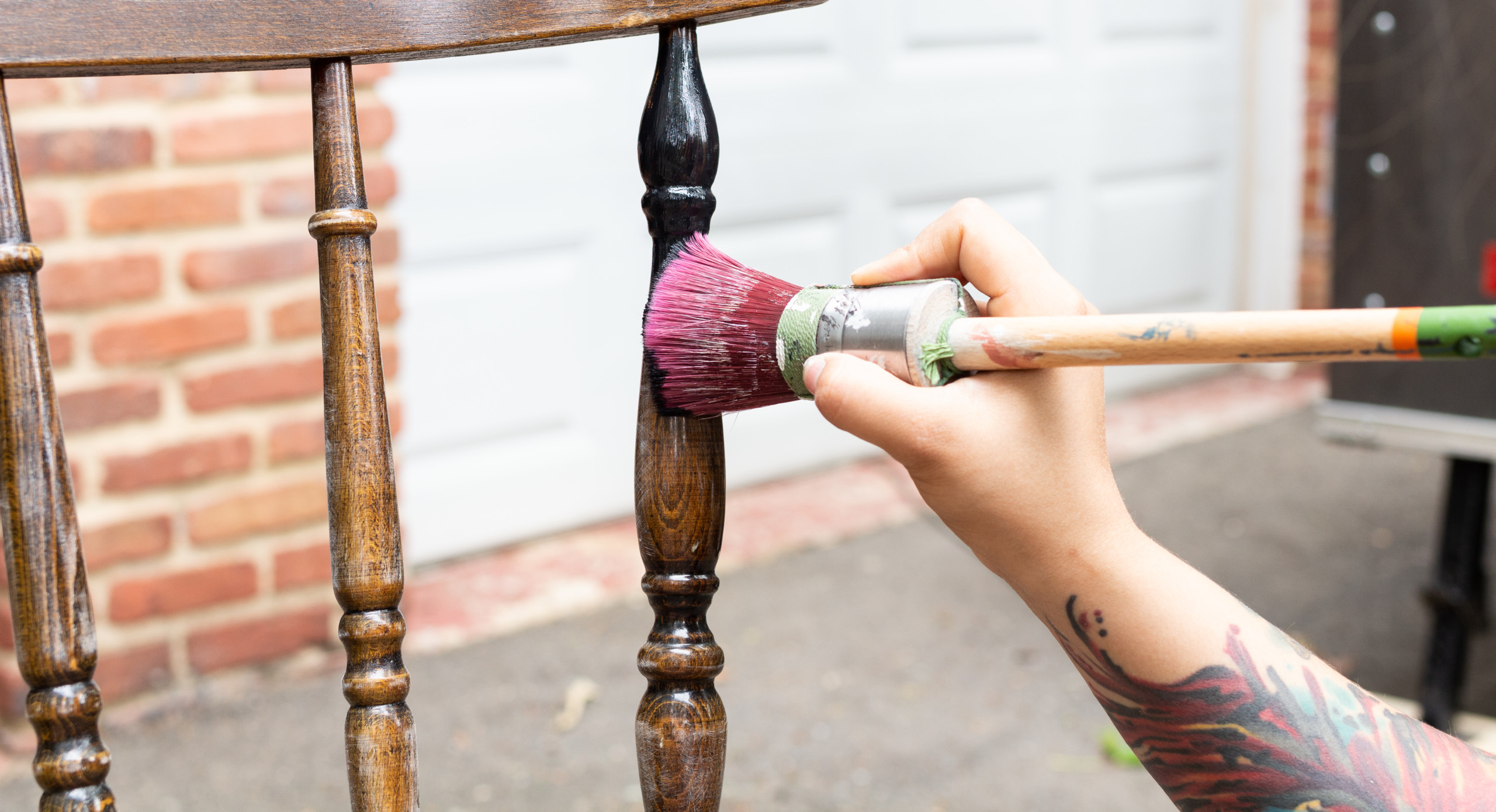 Painting spindles is the thorn in the side of anyone tackling a good project. No more though! Figuring out how to paint chair spindles doesn't have to be complicated. This tutorial makes it easy with the right tools.