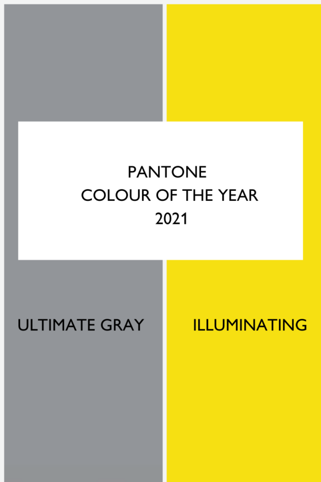 Pantone 2021 colours of the year