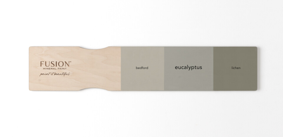 Eucalyptus Paint Colour Comparison Board