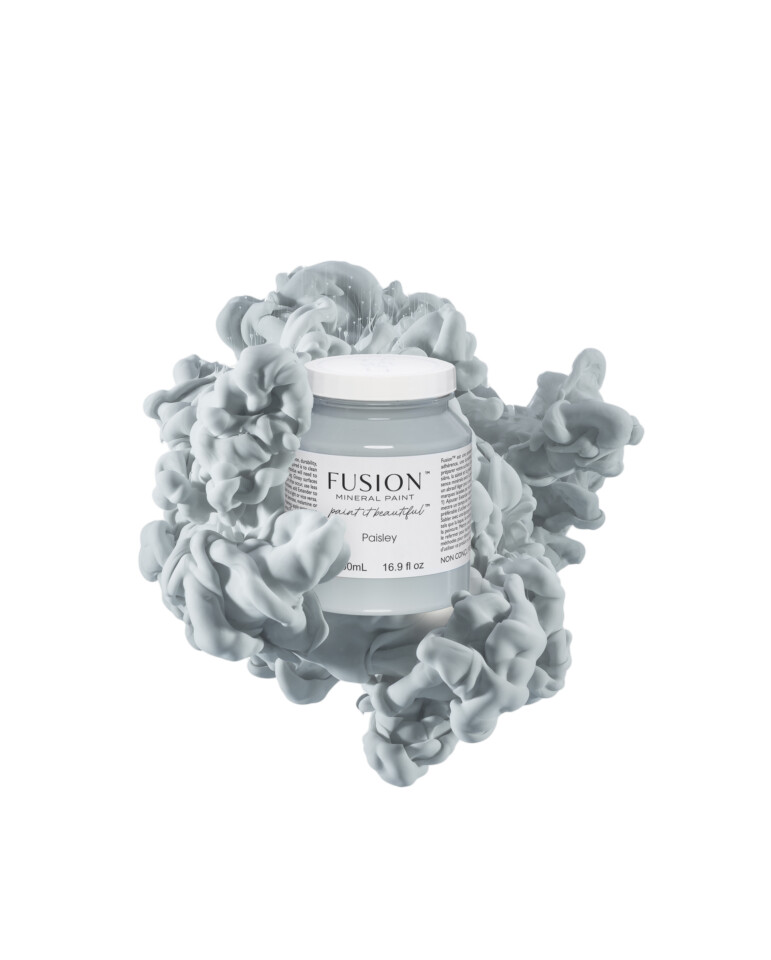 Paisley Fusion Mineral Paint Furniture Paint light blue paint