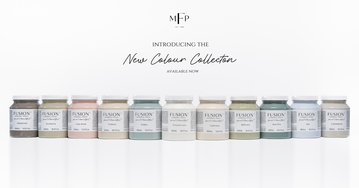 11 NEW COLOURS! 2021 Fusion Mineral Paint Colour Collection - Fusion ...