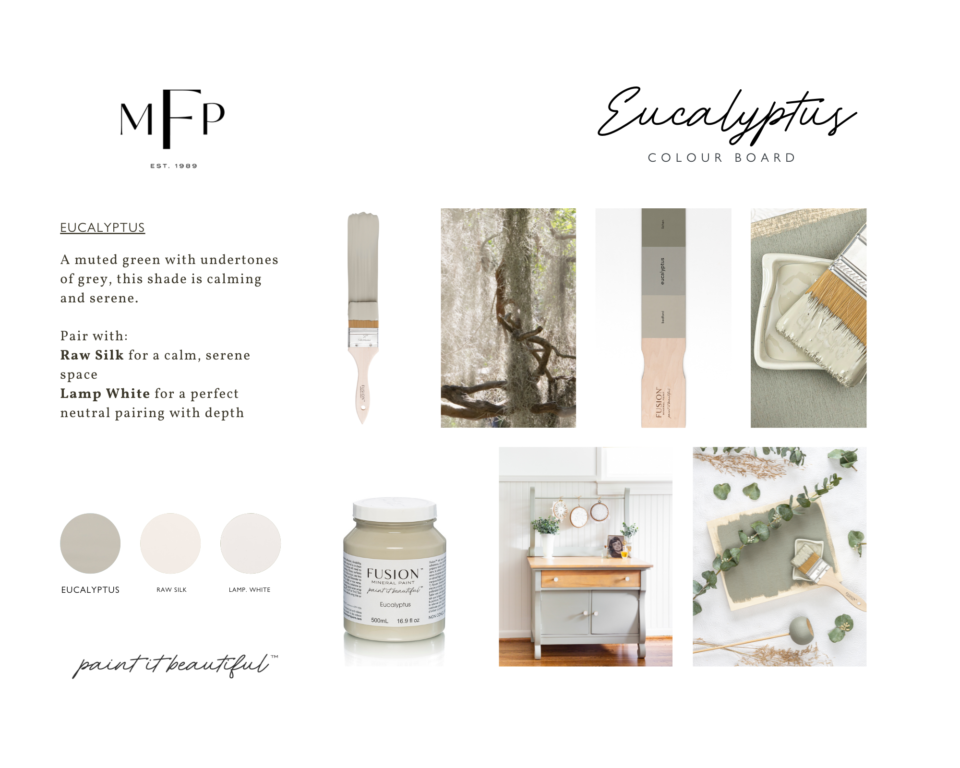 Eucalyptus Colour Mood Board