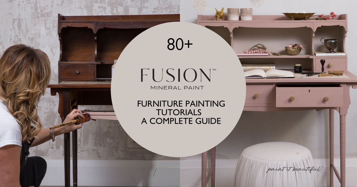 80+ Furniture Painting Tutorials - A complete guide