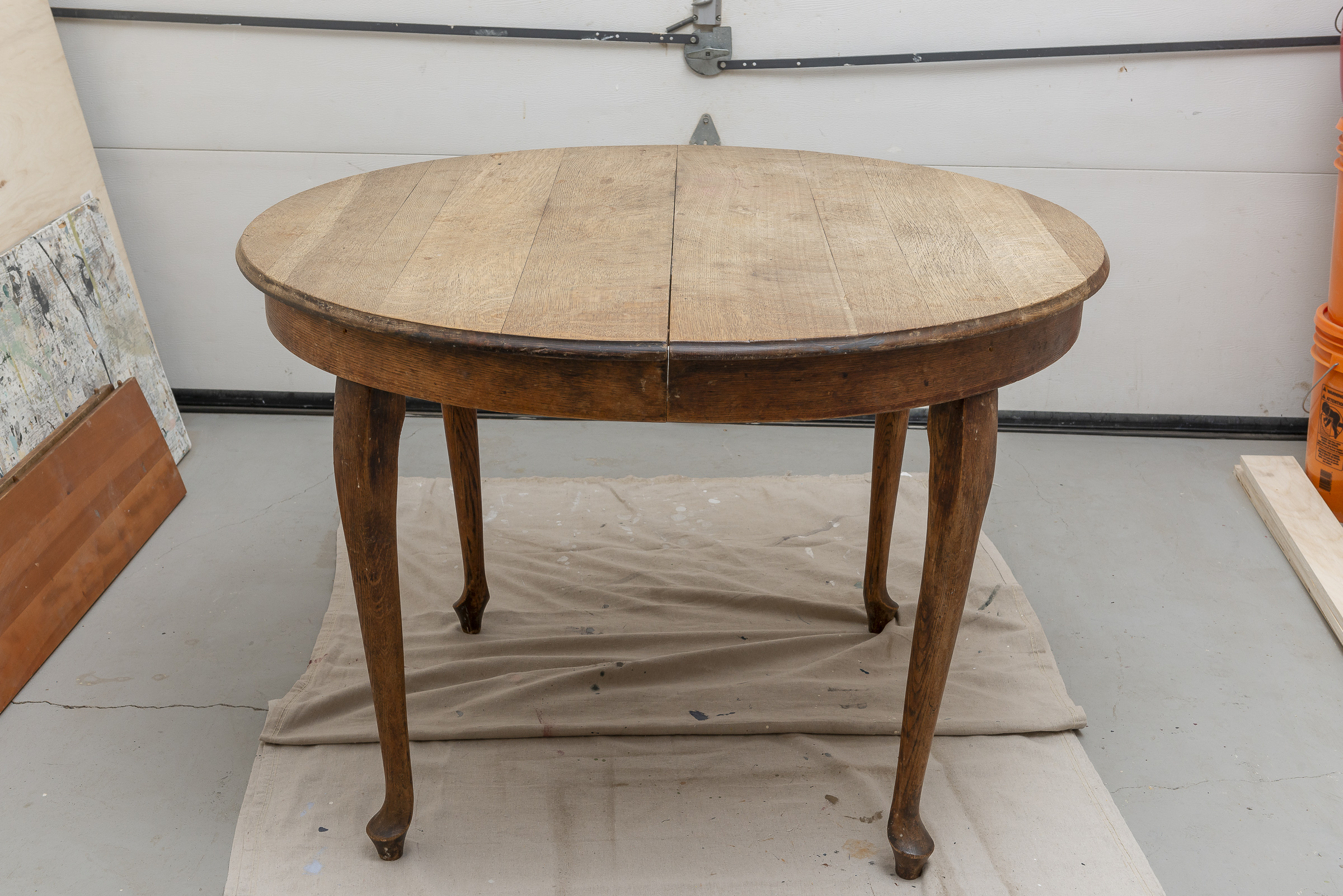 old oak table