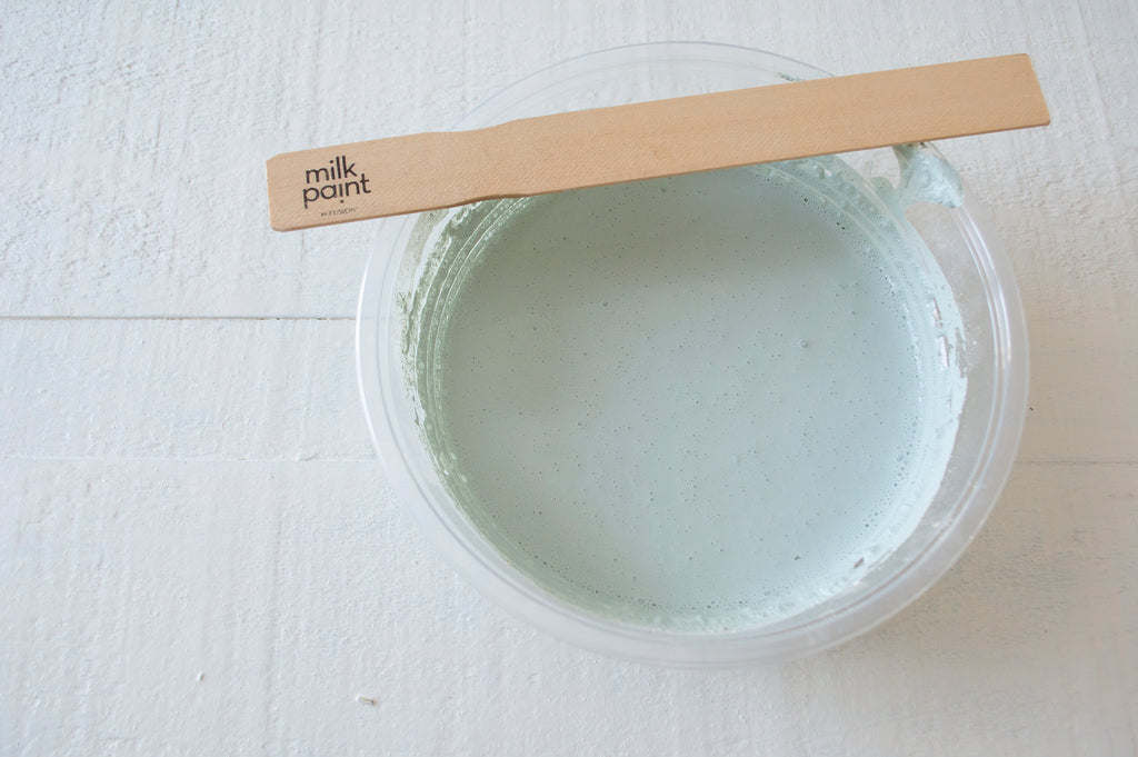 mixing milk paint