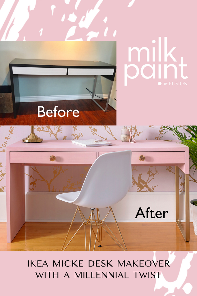 Ikea Micke Desk Makeover