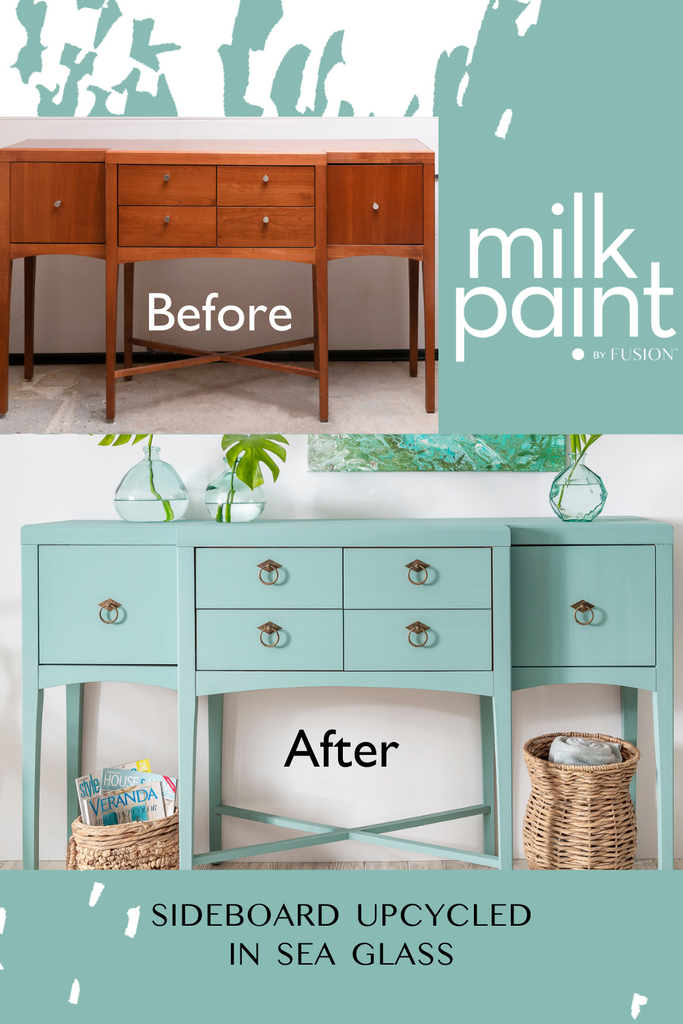Super Smooth Milk Paint Finish in Sea Glass