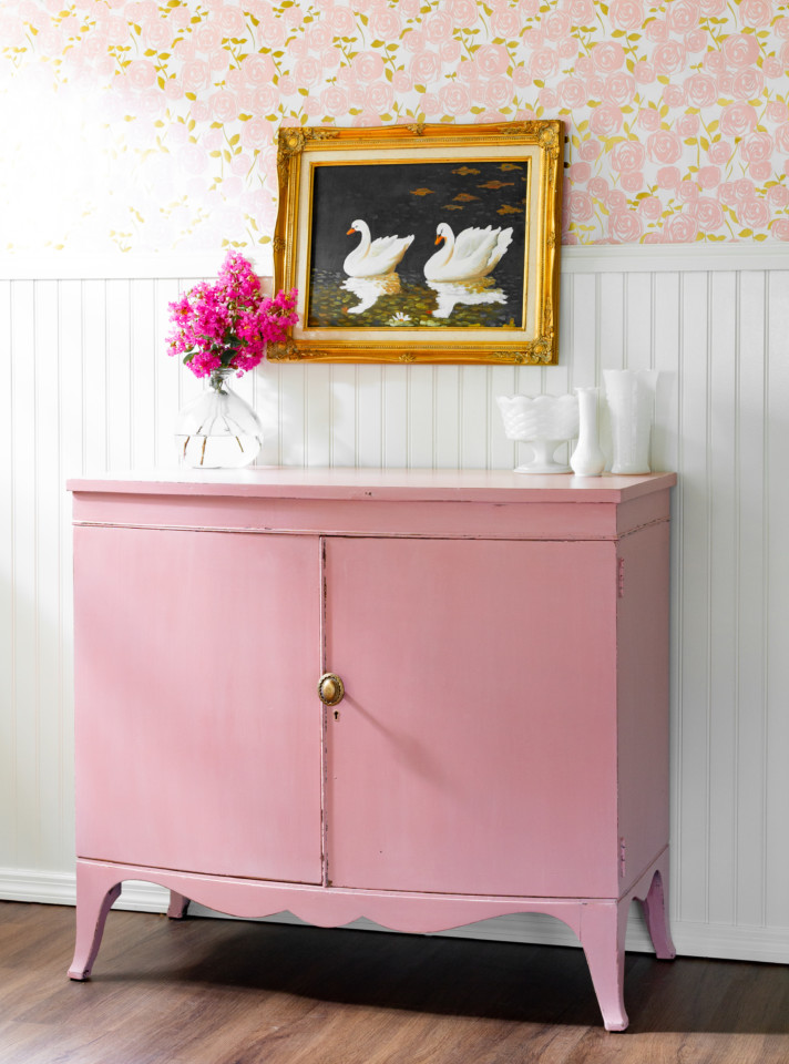 Dresser Refresh in Millennial Pink