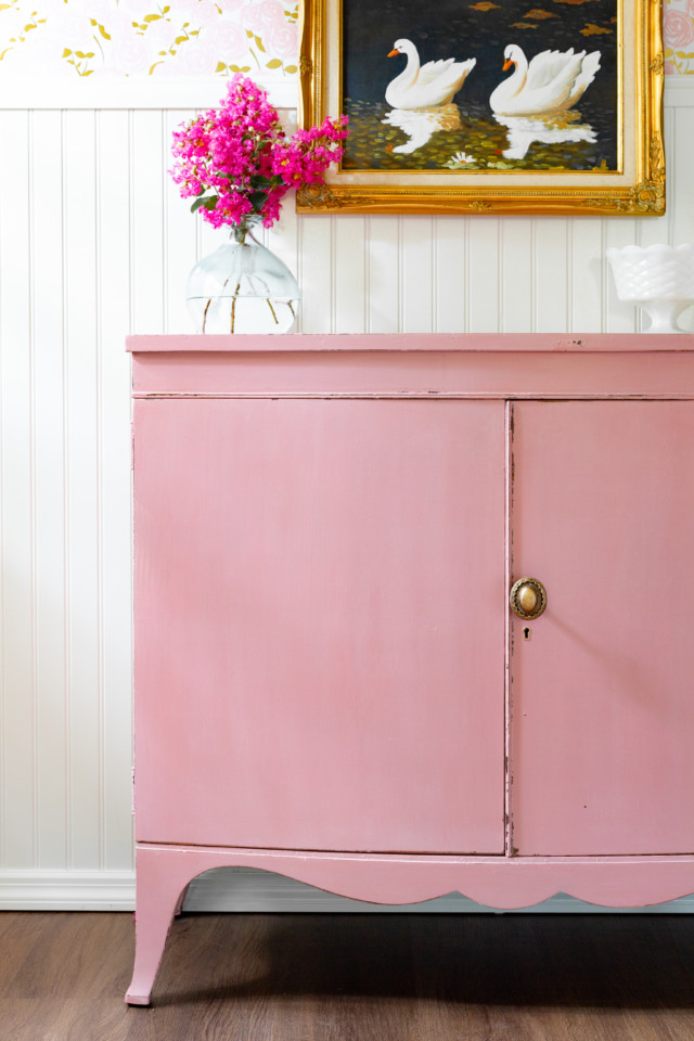 Dresser Refresh in Millennial Pink