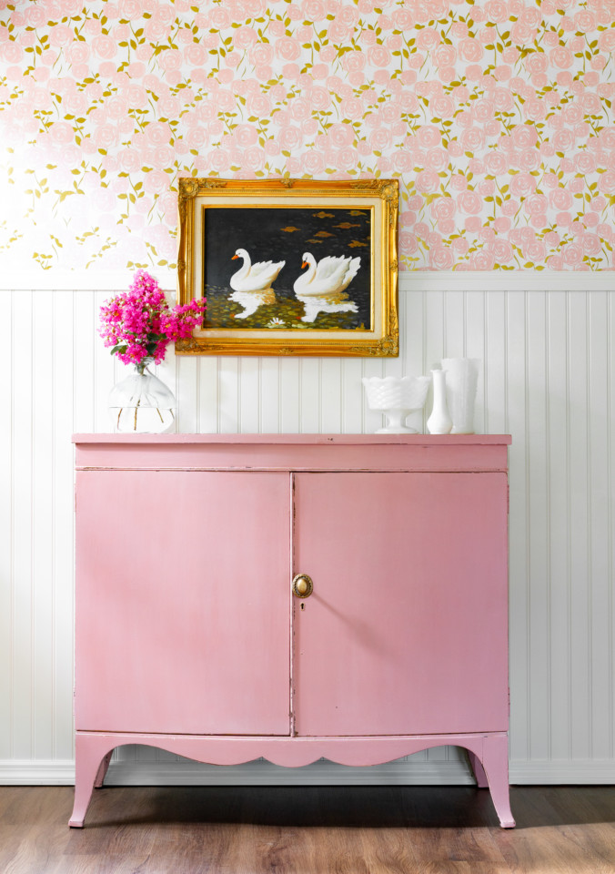 Dresser Refresh in Millennial Pink