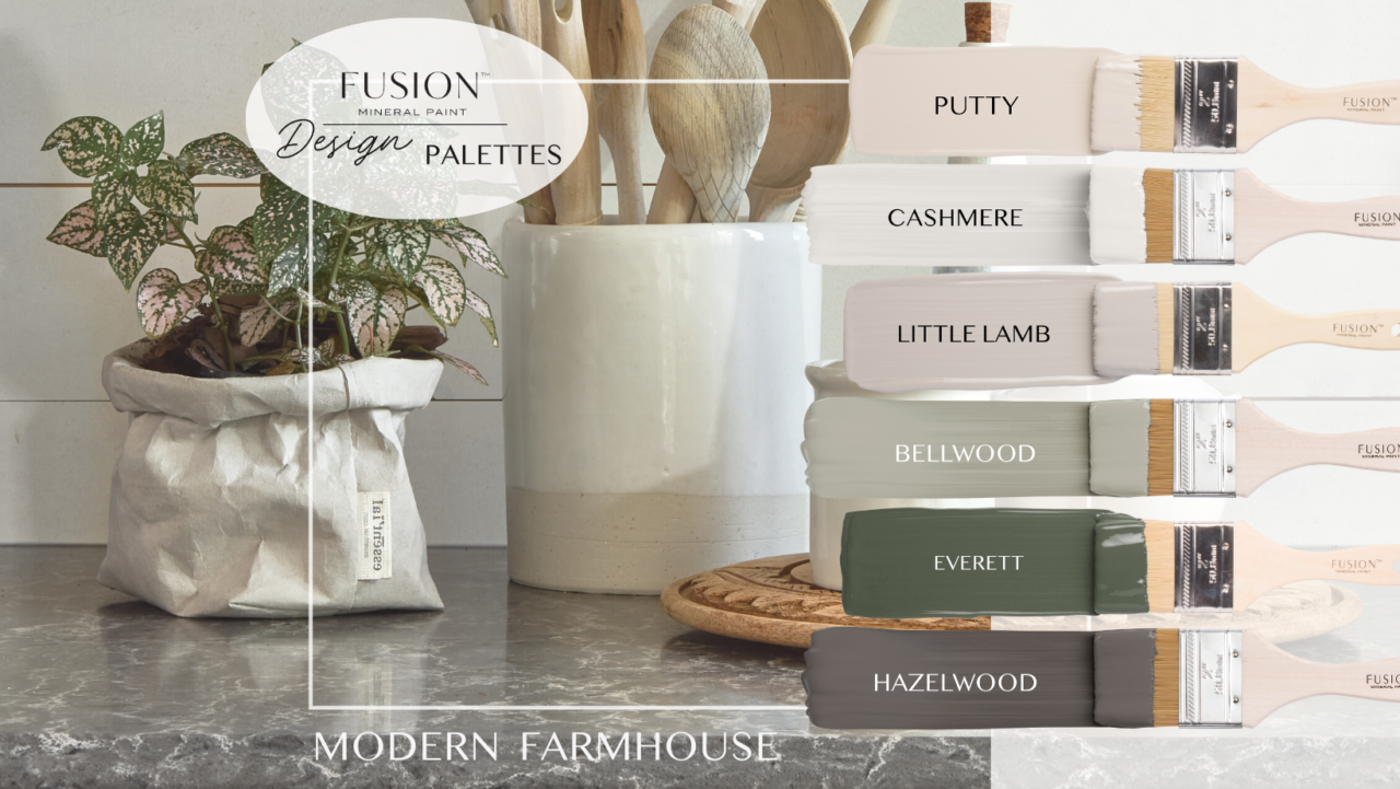  January's Design Palette Modern Farmhouse