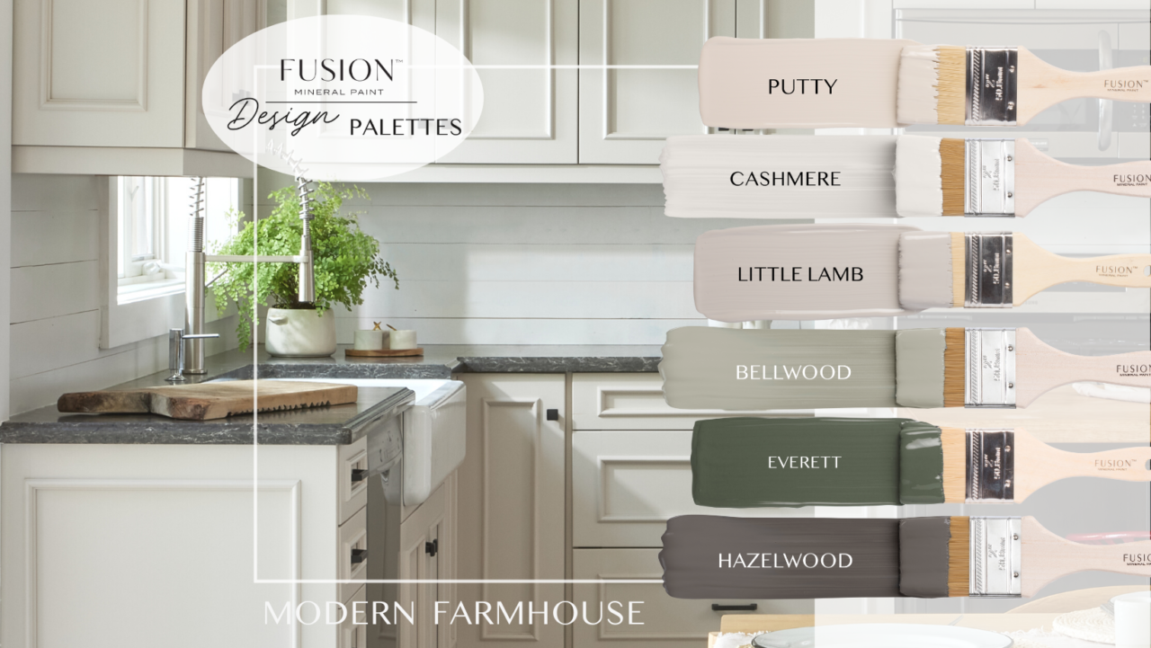 January's Design Palette Modern Farmhouse